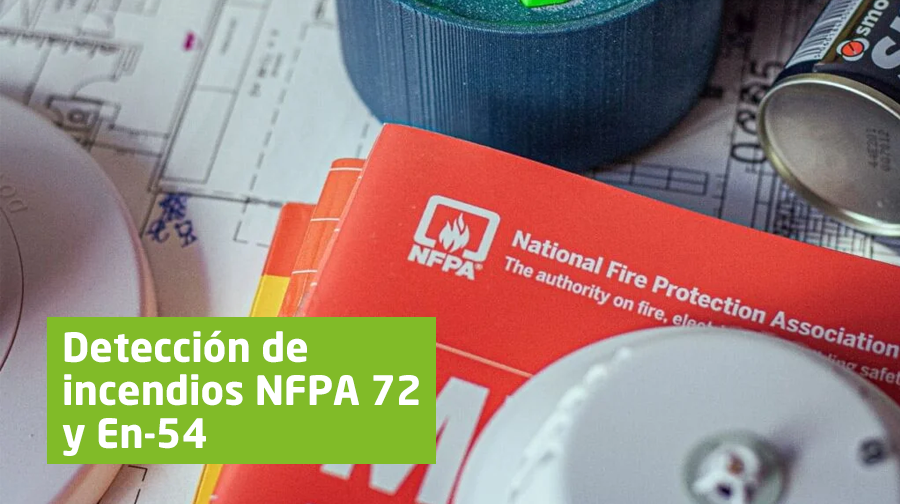 Diferencias entre sistemas de detección de incendios basados en NFPA 72 y EN-54